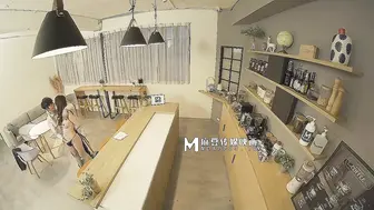 【麻豆传媒】李允熙【淫行咖啡厅】性爱成瘾的店员们，高清720P原版首发【MDWP-0019】