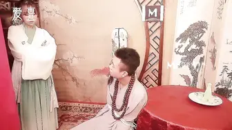 【麻豆传媒】新晋女神-韩诗雨【机灵可爱小叫花】强诱僧人迫犯色戒，高清720P原版首发【MAD-039】