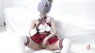 【圣诞特辑】极品网红UP美少女【铃木君】主人、快来玩弄你的圣诞小蕾姆，后入猛干萝莉，爆射浓汁淫靡至极