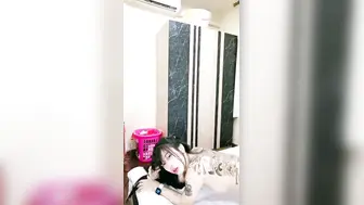 【今日推荐】满背纹身双马尾萌妹，清纯又酷酷，反差感极强，舔弄吸吮大屌，看着背上纹身扶着屁股后入