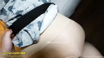 饼干姐姐｜空姐饼干的五星服务，太敏感不要紧，用精液润滑更舒服
