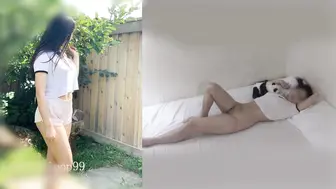 发现室友手机里的露出视频，趁她睡觉把肉棒插入小穴 loliiiiipop99 下面有根棒棒糖 OnlyFans