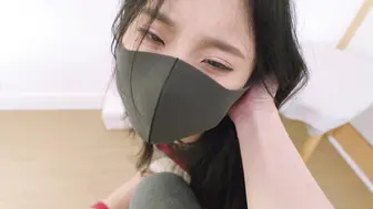 【悠米】《蹂躏绿我的女友》驷马+耳光+蛋蛋强羔2次+强制捆绑+并腿