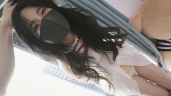 《蹂躏绿我的女友》驷马+耳光+蛋蛋强羔2次+强制捆绑+并腿