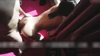 刚生完孩子妈妈，偷情过程中跟老公打电话，太刺激男子一激动直接内射