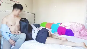 帮邻居家女儿做功课 健康教育我顺便上了