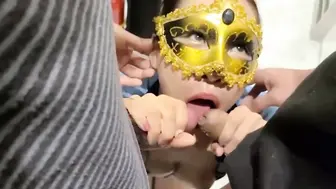 【绿帽淫妻】老公让美娇妻给兄弟们爆操