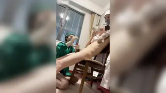高颜值护士给阳痿男治疗全过程，这个钢针也太牛掰了