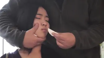 顶级颜值超美美女 看着美女苦苦挣扎
