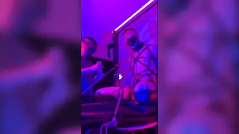 抖音网红另一面绳艺捆绑被榨精
