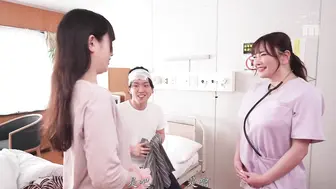 MIDV-889 [中文字幕] Himari - 被比妻子還大爆乳Q罩杯的護士緊夾射精 護士緊貼NTR看護